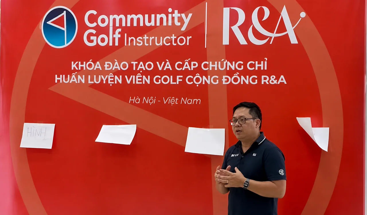 Đào tạo huấn luyện viên cộng đồng cho SNAG Golf