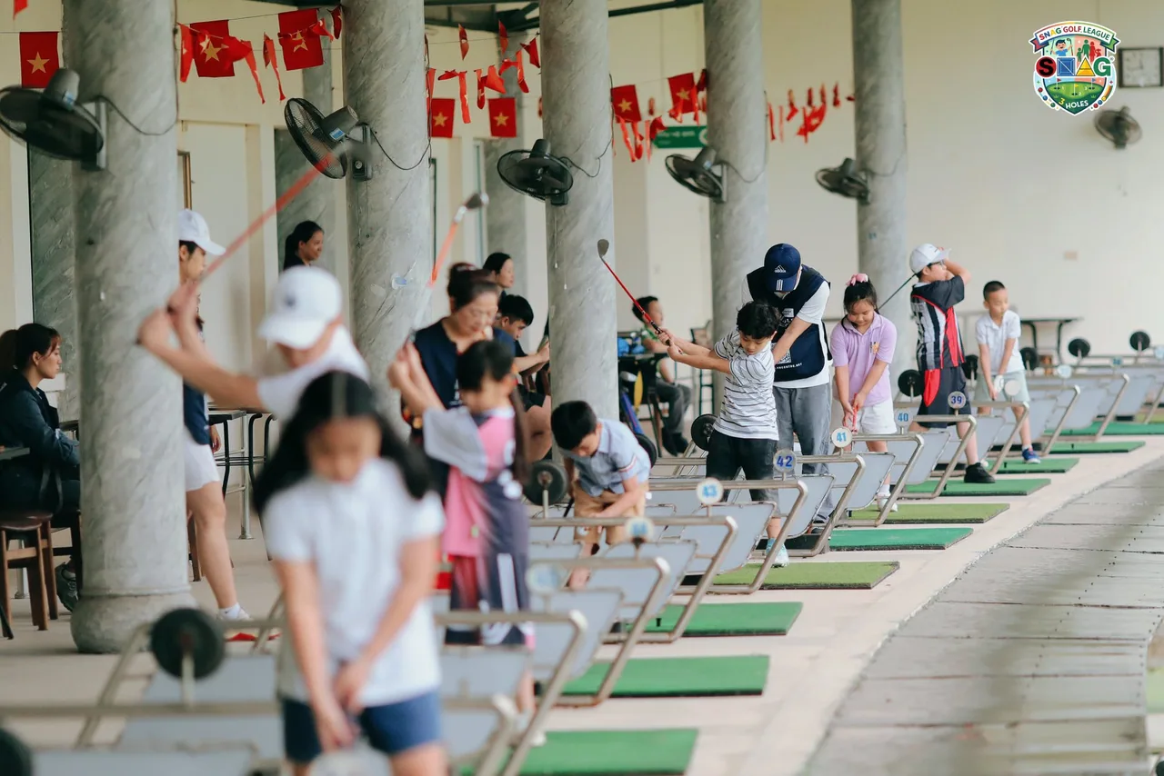 Hoạt động SNAG Golf tạo hứng thú và niềm vui cho trẻ